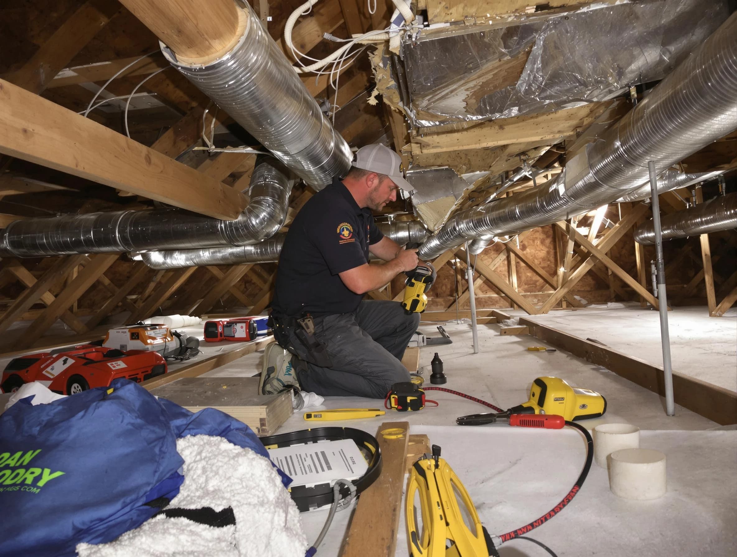 Professional air duct repair by Covington Air Duct Cleaning in Covington