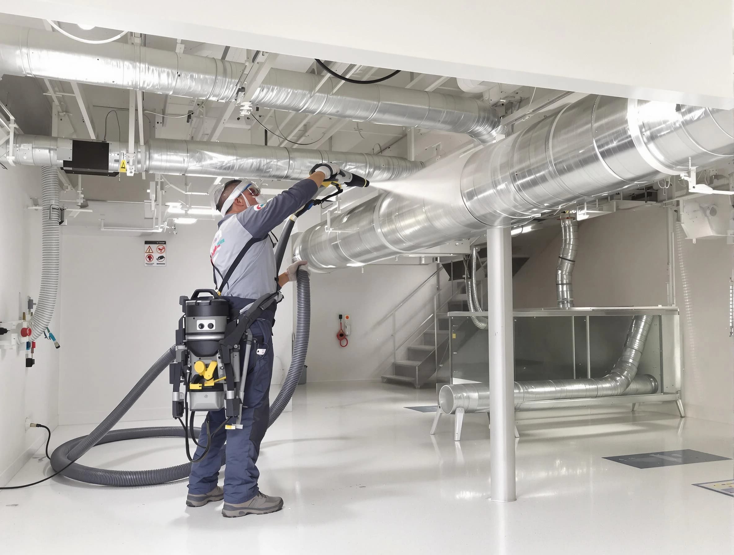 Professional central duct cleaning by Covington Air Duct Cleaning in Covington
