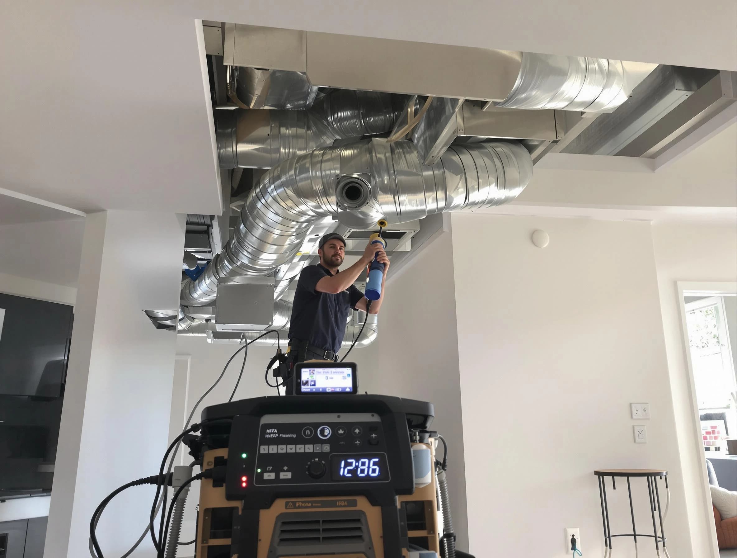 Advanced pure air duct cleaning by Covington Air Duct Cleaning in Covington