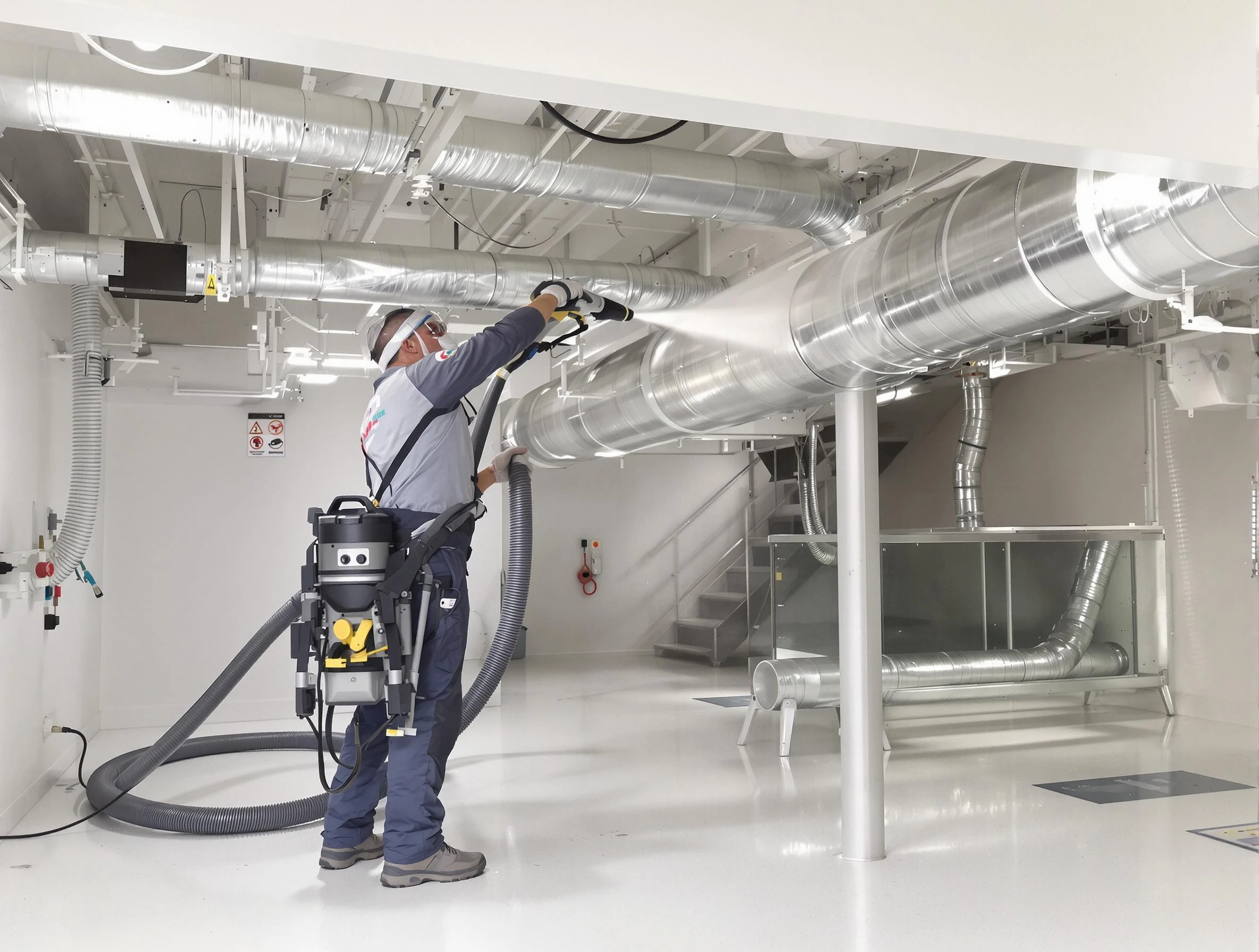 Professional central duct cleaning by Covington Air Duct Cleaning in Covington